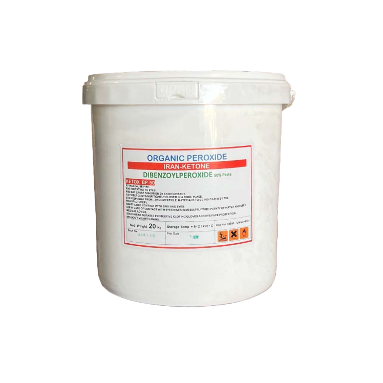 خمیر دی بنزوئیل پروکساید ایران کیتون هاردنر ماستیک و سختکننده رزین افزایش سرعت پخت و واکنش
