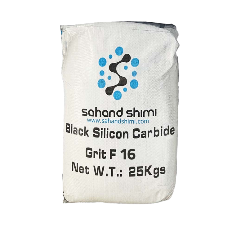 سیلیکون کارباید F16 پودر سنباده با سختی بالا برای پرداخت، سایش و برش در صنایع مختلف