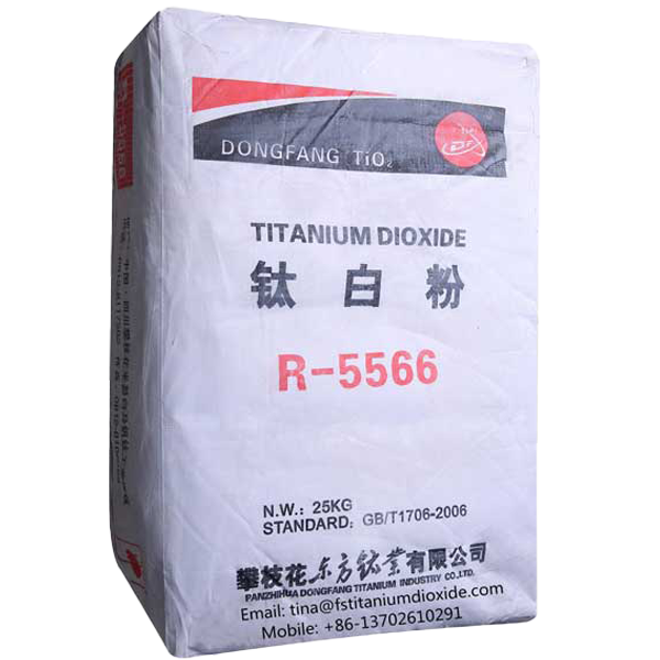 تیتان R-5566 تیتانیوم‌دی‌اکسید پودر سفید با کیفیت بالا برای تقویت رنگ و پوشش‌های مقاوم در صنایع مختلف